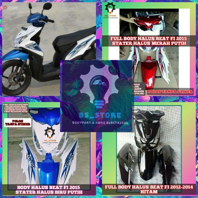 PAKET FULL BODY HALUS  BEAT FI ESP 2015 STATER HALUS | FULL BODY HALUS HONDA BEAT FI 2015 |  PAKETAN
