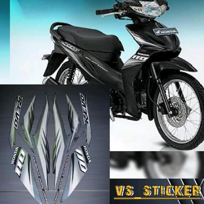 STRIPING STICKER LIST REVO ABSOLUT 110 2009 KUALITAS TERBAIK Motorcycle Aksesoris
