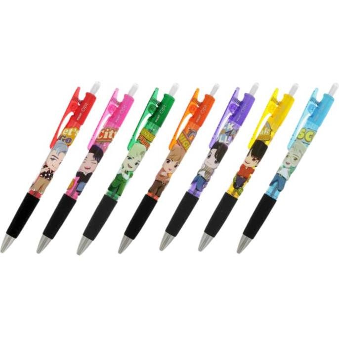 

restock !!! Pilot Opt BTS TinyTan Ballpoint Oil Ink Pen 0.7mm Limited Edition