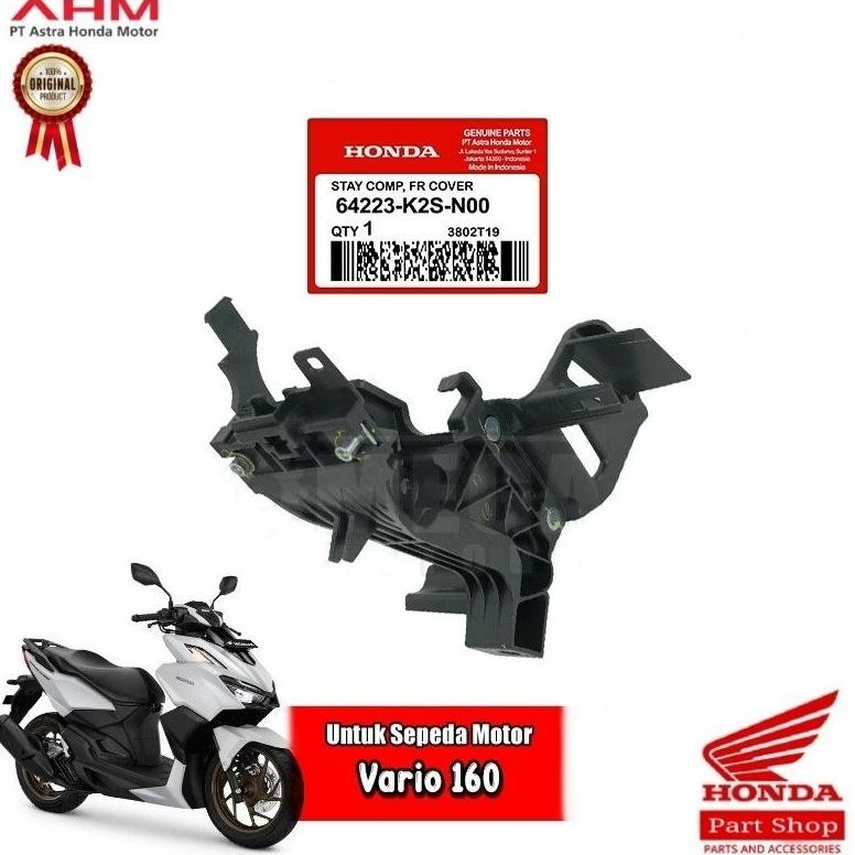 64223-K2S-N00 Stay Comp Dudukan Panel Tameng Lampu Depna Vario 160 K2S