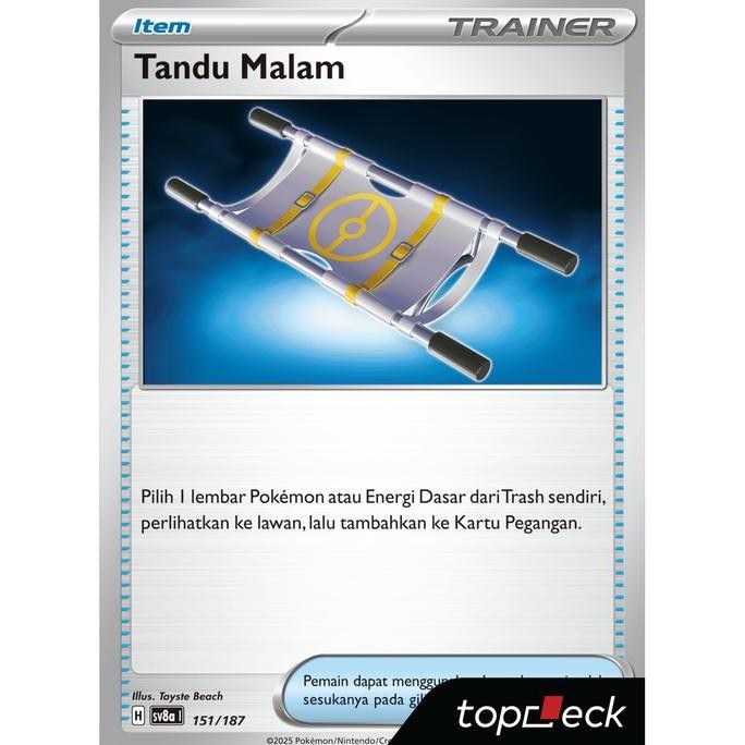 Tandu Malam - 151/187 - Festival Terastal ex (SV8a) - Pokemon TCG Indonesia