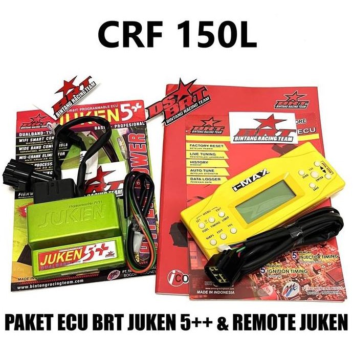 ECU JUKEN 5++ Plus & REMOTE JUKEN 5 BRT CRF 150 Racing Turbo Dualband