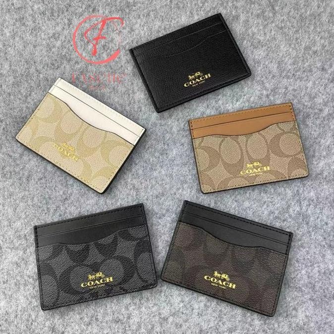 

READY Card case card holder all-variant signature logo CH 58110 NEW