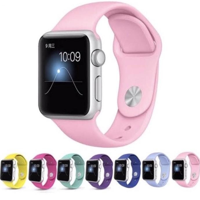 baru STRAP APPLE WATCH 7 SPORTBAND 41mm 45mm TALI JAM IWATCH series 7
