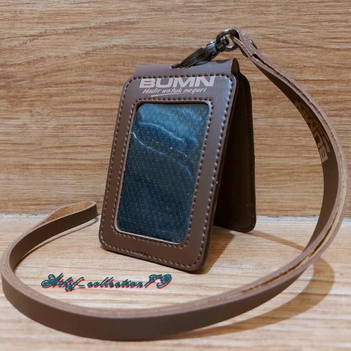 

READY Tempat Id Card Kulit Lipat BUMN NEW