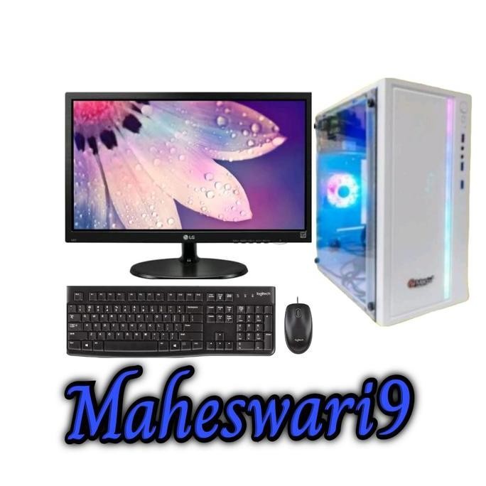 Pc Rakitan Intel Core I7 6700 Gen 6 Ssd 256Gb Full Set New Stok