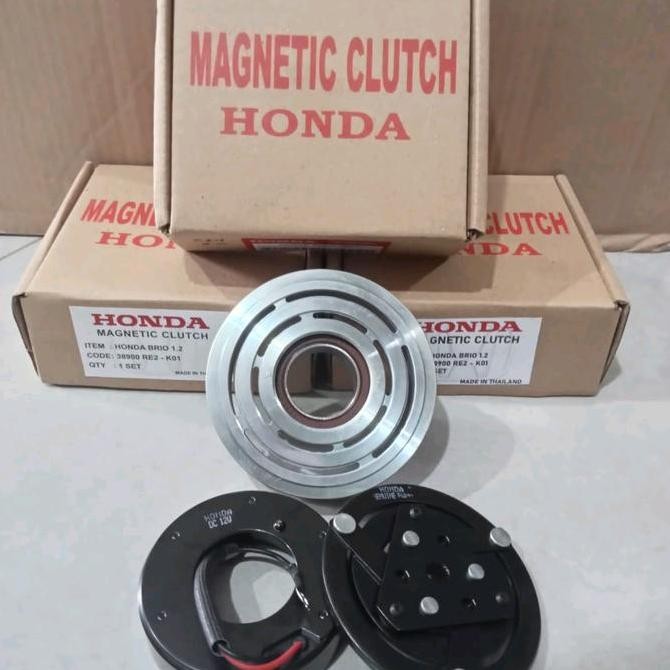 magnet clutch brio puli pulley kompresor ac honda brio Kualitas Original