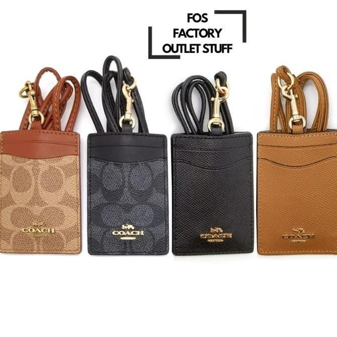 

READY wanita 73602 65573 card holder lanyard work card name card unisex pria NEW