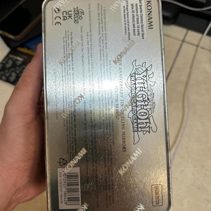 Yugioh megatin 2024 annivesary tin dueling mirror tcg