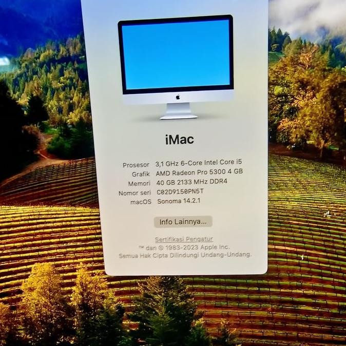 Apple Imac 2020 27" Inci 5K Display Ibox / Imac 27 Inci / Imac 2020 New Stok