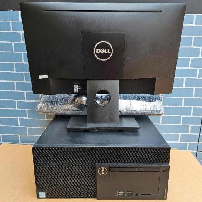 Pc Dell 3050 Core I3 Gen 7 Spaket Led Dell 20 In New Stok