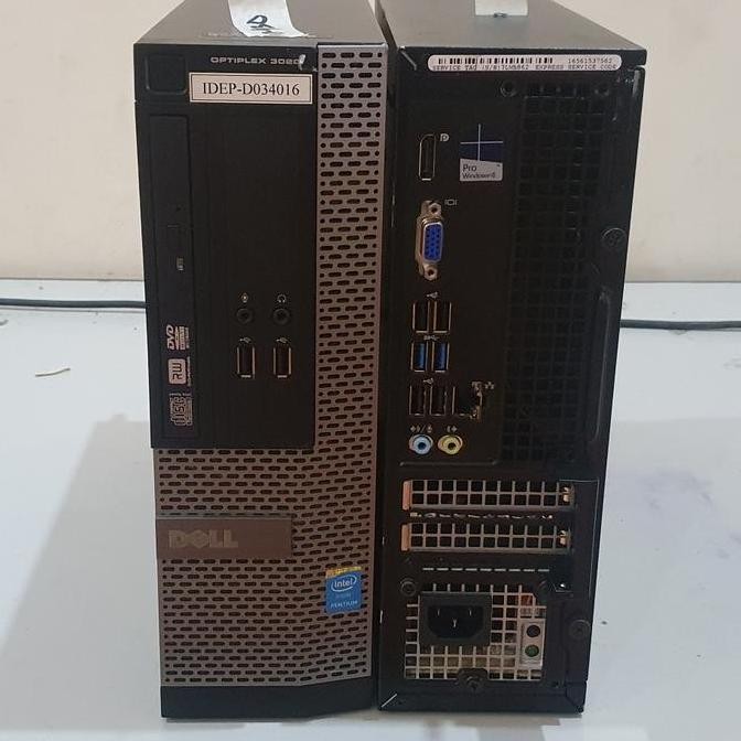 Pc Dell 3020 Core I5 Gen 4 Tinggal Pakai New Stok