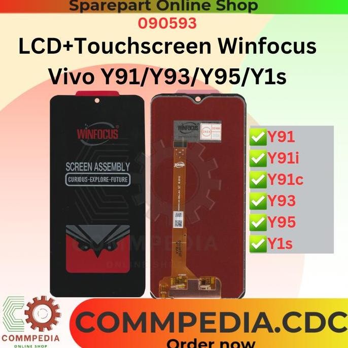 TERBARU - Lcd Vivo Y91/Y93/Y95 +Touchscreen