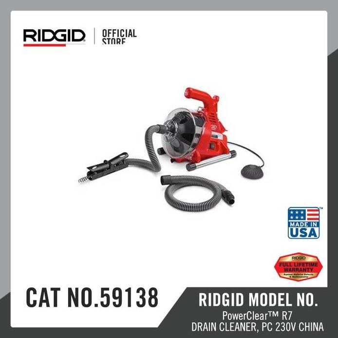Ridgid PowerClear R7 Drain Cleaning Machine-59138