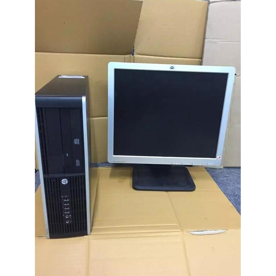 Paket Komputer Bekas Branded Hp - Corei5 2400 - Ram 4Gb - Lcd Hp 17 New Stok