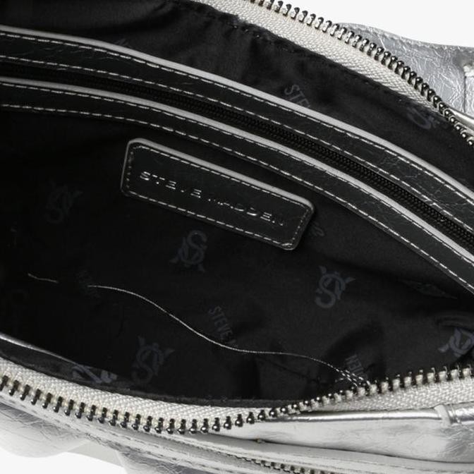 baru STEVE MADDEN BGLOWING (Original) Tas Selempang Wanita - Silver