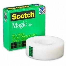 

3M Scotch Magic Tape 810 , 1 Inch X 36 Yard