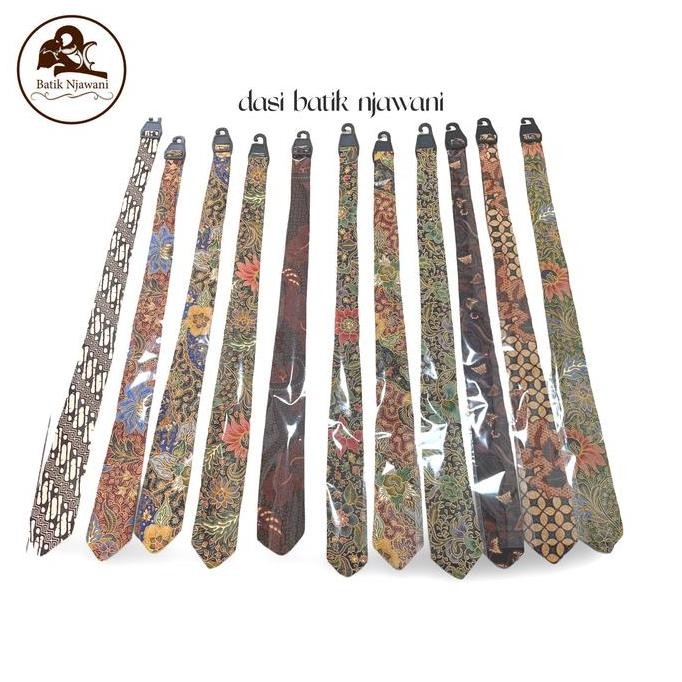 ready Dasi Panjang pria Motif Batik Dasi batik pria kantor Dasi Panjang