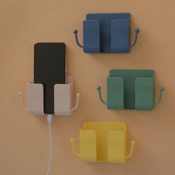 Premium HOLDER HP TEMPEL DINDING 2 KAIT / GANTUNGAN TEMPAT HP SERBAGUNA PHONE HOLDER