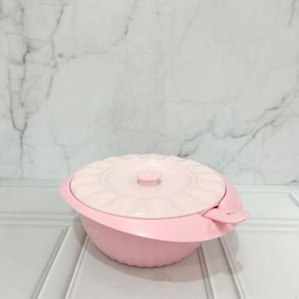 [3 & 6 Pcs] Basi Violetta Bulat / Basi Prasmanan Bulat/ Basi Prasmanan Plastik Bulat Baru