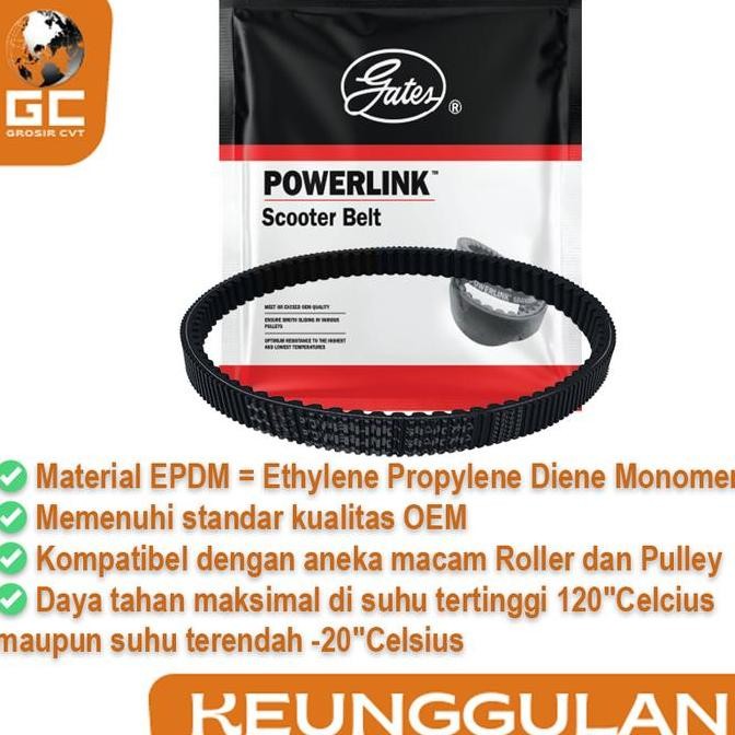 Gates Powerlink Vanbelt V Belt Van belt PCX 150 CBU Thailand KZY