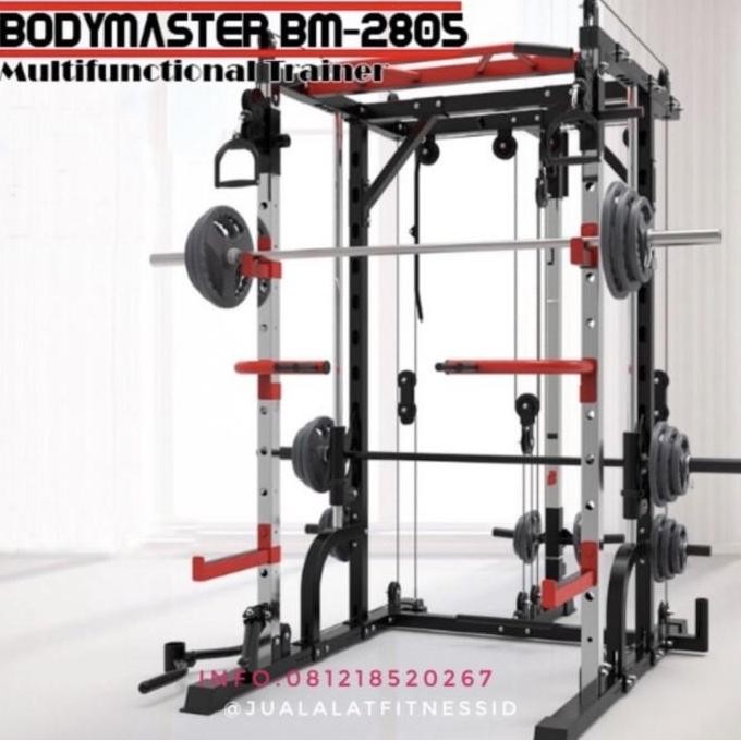 TERLARIS - Multi Gym Smith machine Multi Fungsi