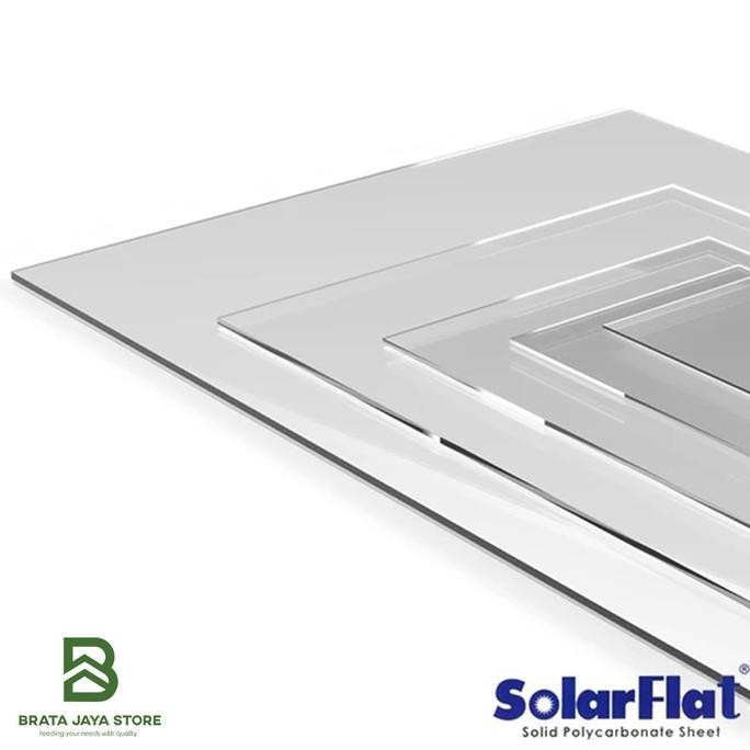 SolarTuff Solid Solar Tuff Atap Polycarbonate 1.2mm - Garansi 15 Tahun