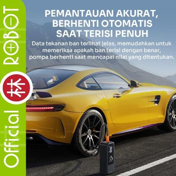 VIVAN VTI02 Tire Inflator Pompa Ban Elektrik Mobil Motor Sepeda Bola