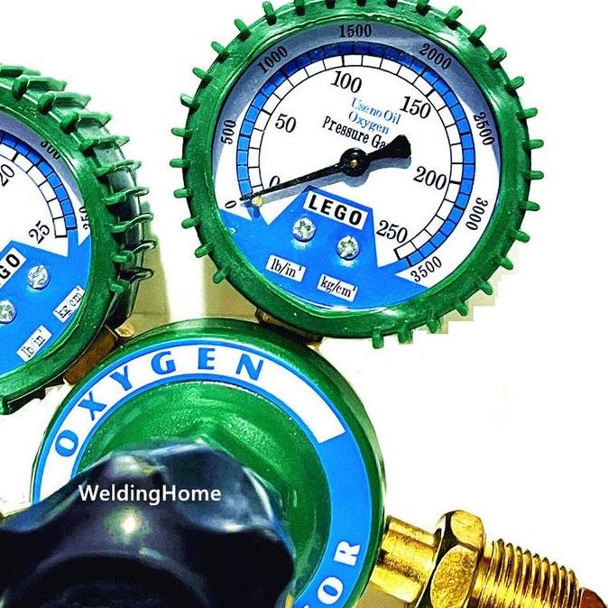 Regulator kepala Gas Oksigen Oxy Utk Tabung Las Welding Oxygen YQY-08