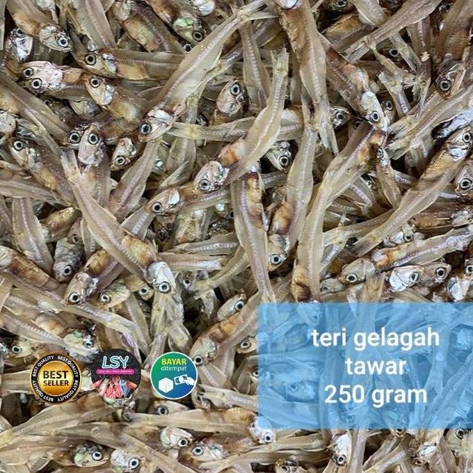 

Teri Tawar Gelagah Super 250 Gram