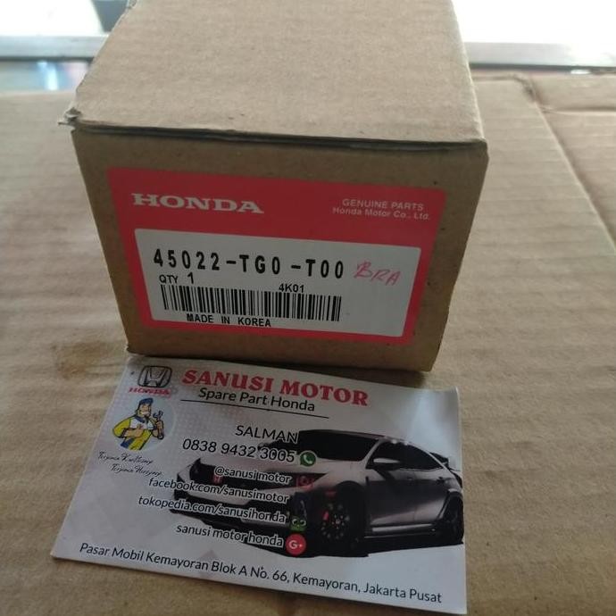 kampas rem depan honda jazz ge8 mobilio freed city