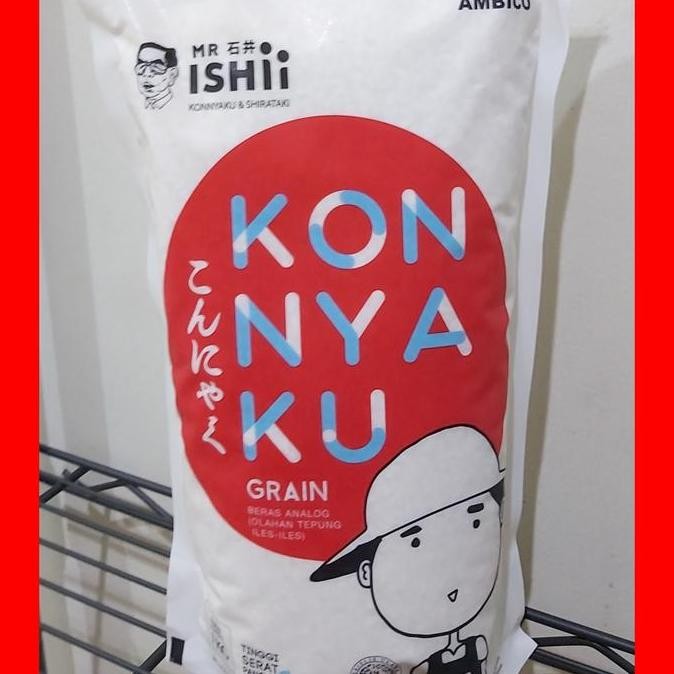 

Beras Shirataki 1Kg / Konnyaku Rice Low Carb Kualitas Terbaik Harga Termurah