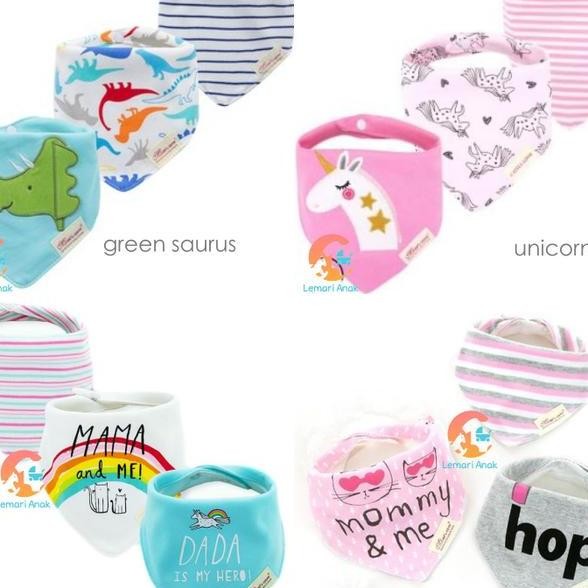 Moms Care 3Piece Slabber Segita Celemek Bayi Baby Bibs