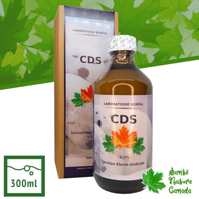 CDS Chlorine Dioxide Solution 0.3% - 3000 ppm - 300 ml