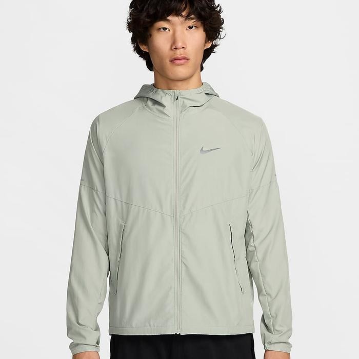 Jaket Running Pria Nike Repel Miler Run Lari Pelari Trail Running Windbreaker Original