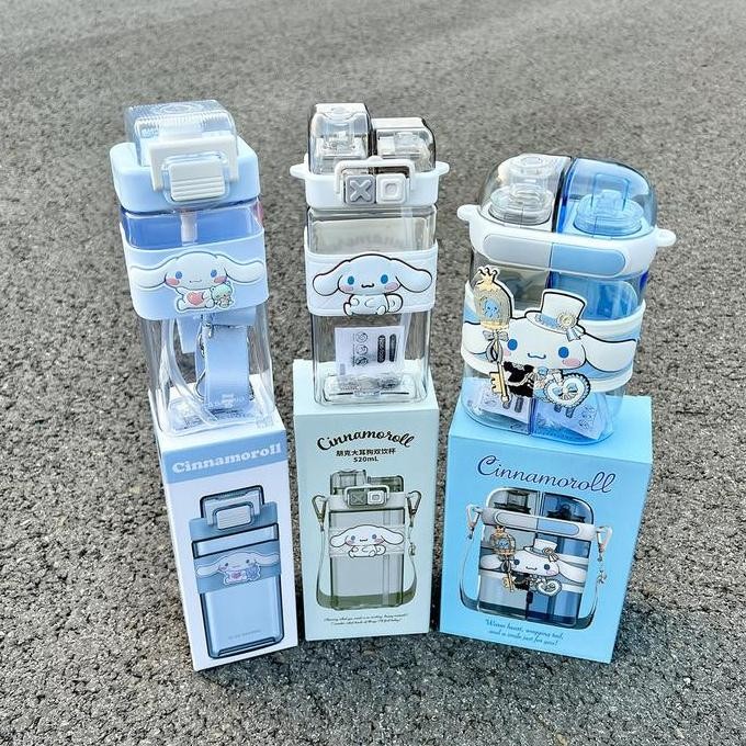 Botol Minum Anak Tritan Motif Cinnamoroll / Botol Anak Cinnamoroll