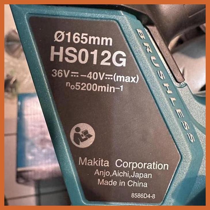 PROMO CIRCULAR SAW CORDLESS MAKITA HS012GZ ( PERTUKANGAN / POWER TOOLS )PACKING AMAN
