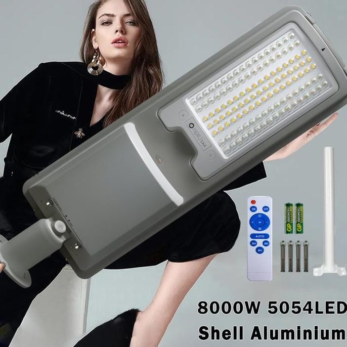 Molong 8000W Proyek Teknik lampu jalan tenaga surya Aluminum shell IP68 Waterproof lampu tenaga sury