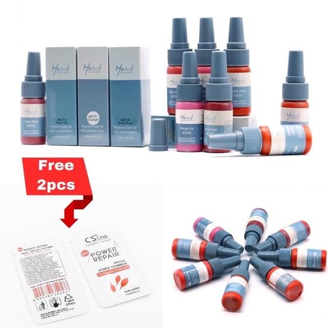 Mastor Ink Eyebrow/ Lips Tinta Sulam Bibir Dan Alis