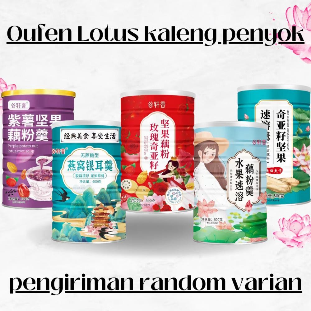 

Oufen Lotus All Varian Random Kaleng Penyok Segel Aman