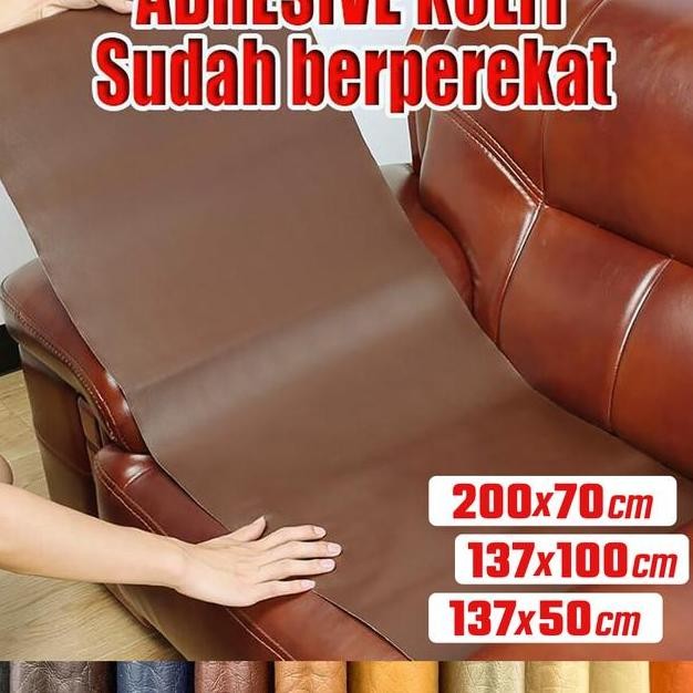 

Stiker Sofa Kulit Pake Peat Langsung Tempel Tambalan Kursi Sobek