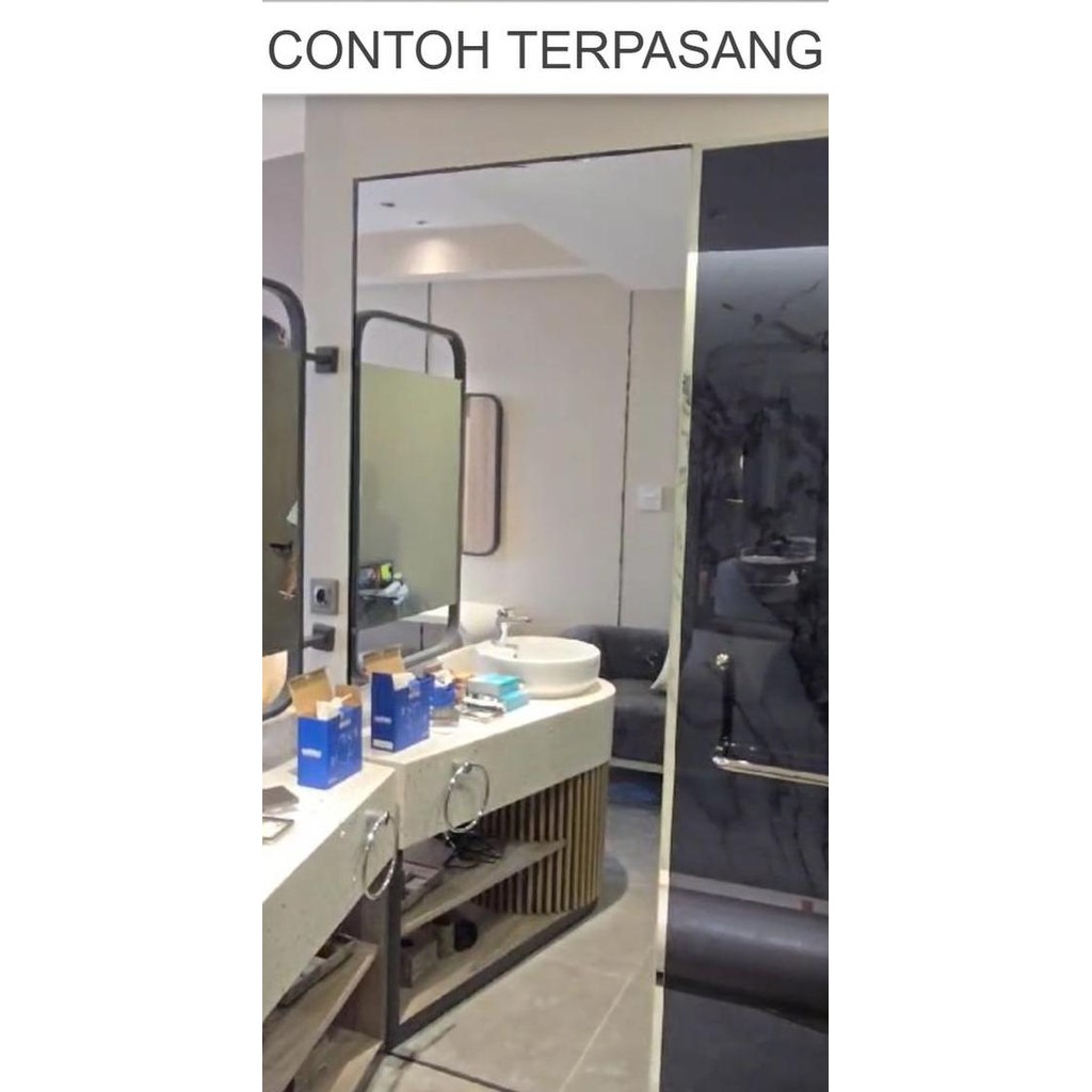 

Stier Stiker Kaca Cermin Pengganti Kaca 122Cm X 50Cm