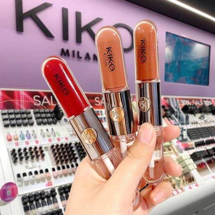 Kiko Milano Unlimited Double Touch/kiko double Lip Tint/kiko lipgloss