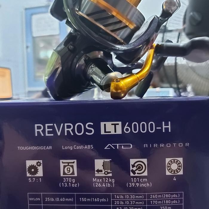Reel Daiwa Revros Lt 6000 H #Gratisongkir