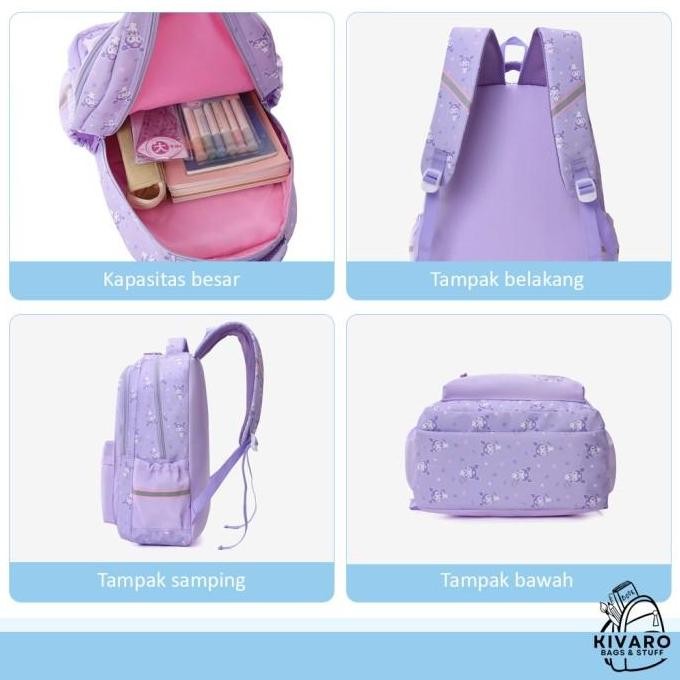 

Miliki Tas Ransel Anak Sd Sanrio Kuromi Besar 45Cm | Kivaro Indonesia