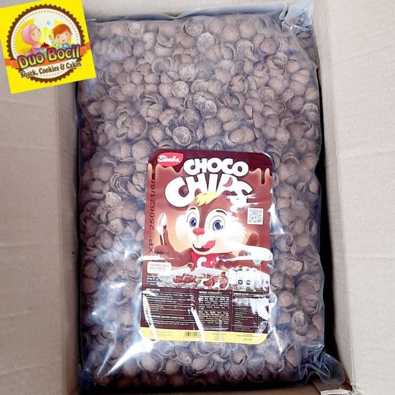 

Sereal Cokelat Simba Choco Chips 1 Kg - Duo Bocil Snack