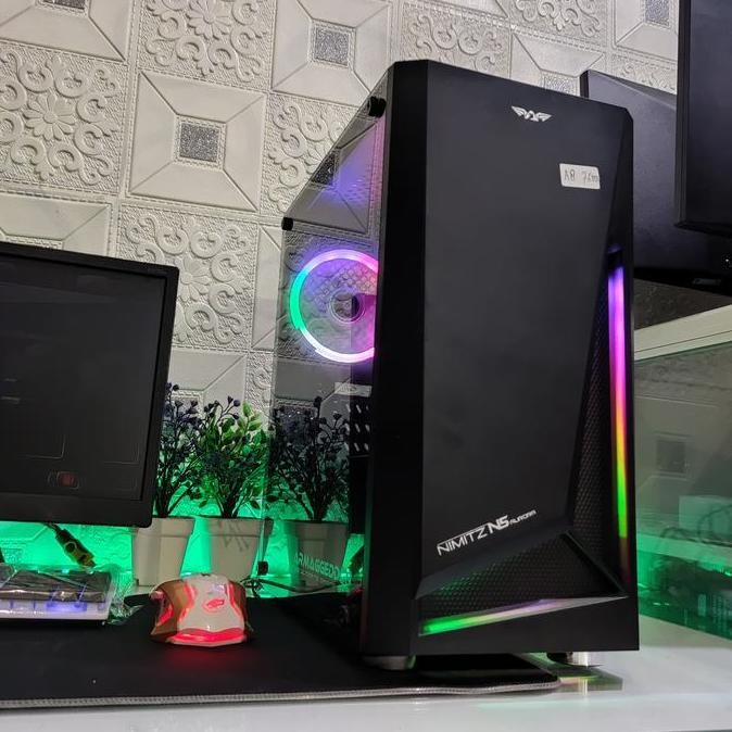 NEW PC KOMPUTER AMD AMD A6 7400K BISA WIFI FULSET ORI