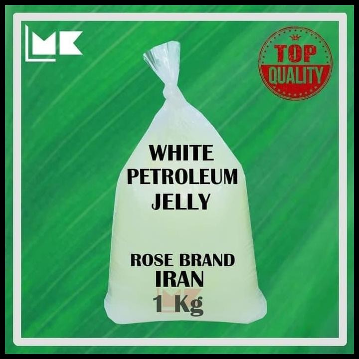 Terlaris VASELIN - WHITE PETROLEUM JELLY asal:IRAN (Mutu terbaik) 1kg Best Seller