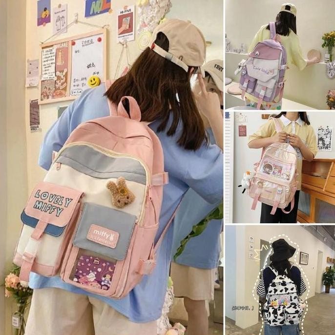 

Terjangkau Tas Ransel Kekinian Korea Style Anak Remaja Perempuan Impor