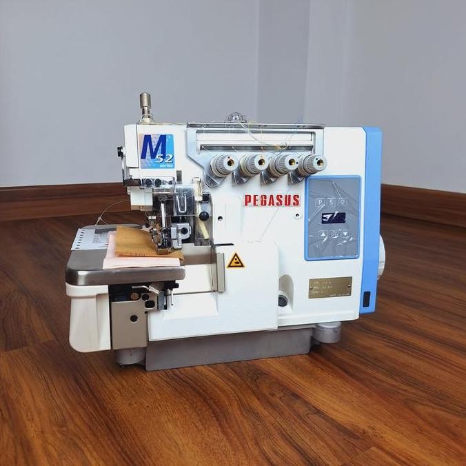 PEGASUS M52-4 Mesin Obras Industrial Benang 4 High Speed Servo